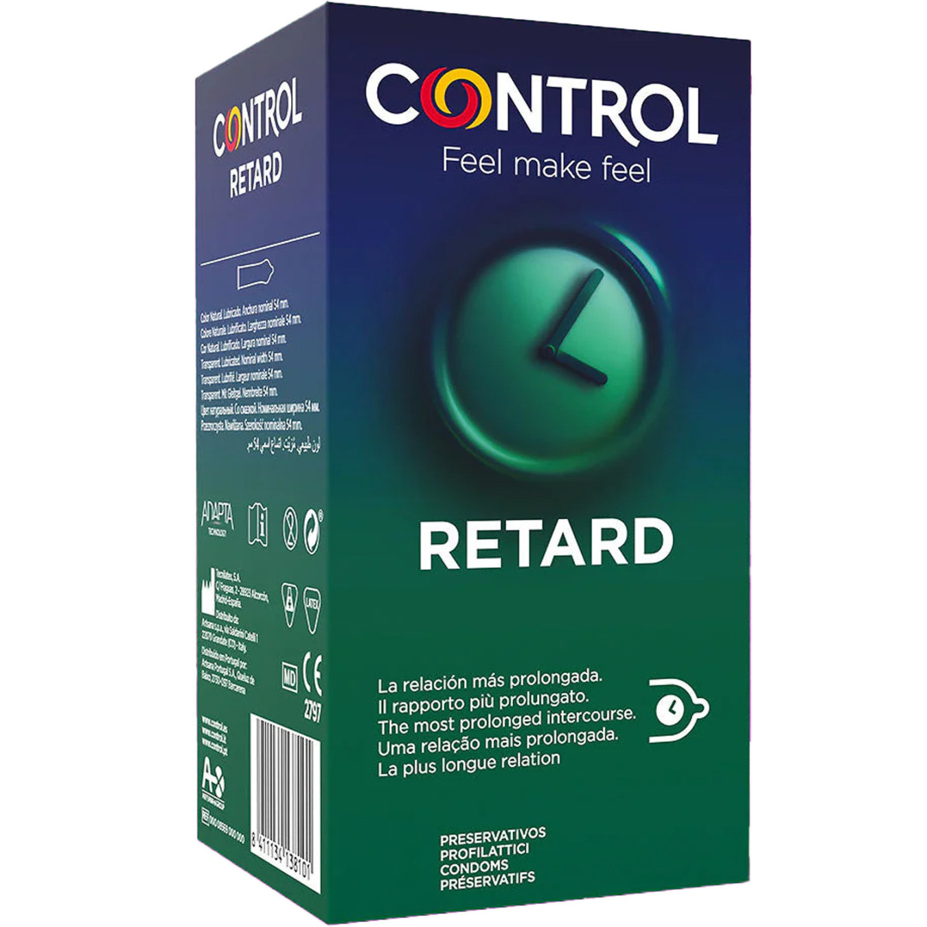 Preservativi Ritardanti con Benzocaina 4,5% Control Retard 3…