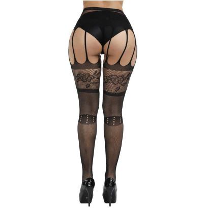 Collant Sexy a Rete – Calze Hot Effetto Reggicalze tg Unica