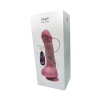 Vibratore Realistico Dildo con Vibrazione Spinta Riscaldante Ventosa Telecomando