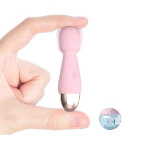 Mini Wand Massager Massaggiatore Vibratore Donna Stimolatore Clitoride Sex Toys