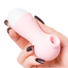 Succhia Clitoride Stimolatore Clitorideo a Suzione in Silicone Clit Sucker SexToy