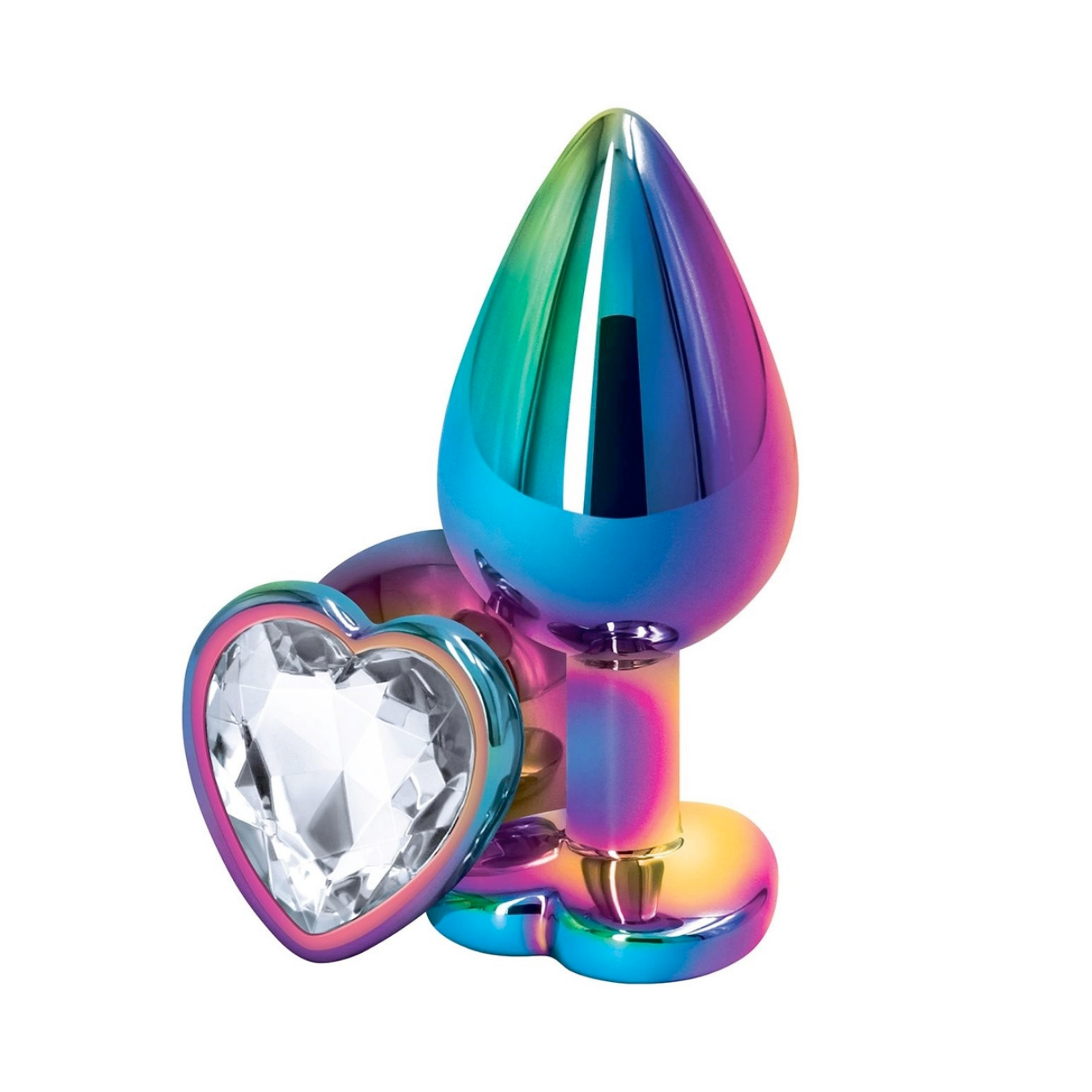 Butt Plug Anale con Gemma – Elegante, Iridescente e Sicuro