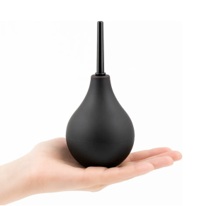 Doccia Anale in Silicone con Punta Rimovibile Clistere Peretta per Pulizia Ano