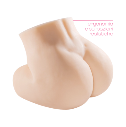 Masturbatore Realistico Curvy – Torso con Vagina e Ano