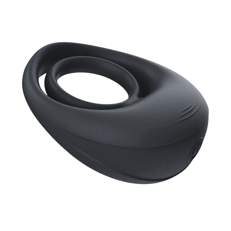Anello Fallico Vibrante per Pene Stimolatore Clitoride Ritardante in Silicone USB