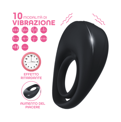 Anello Fallico Vibrante – Potenza, Controllo e Piacere