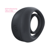 Anello Fallico Vibrante per Pene Stimolatore Clitoride Ritardante in Silicone USB