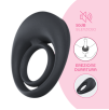 Anello Fallico Vibrante per Pene Stimolatore Clitoride Ritardante in Silicone USB