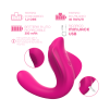 Vibratore a U clitoride e punto G con controllo tramite app in morbido silicone