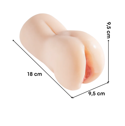 Masturbatore Realistico per Uomo Vaginale e Anale