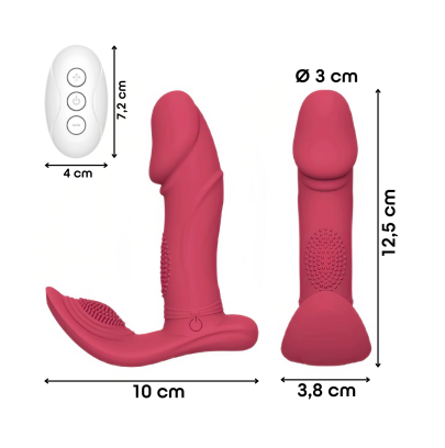 Vibratore Multifunzione con Telecomando | Oscillante