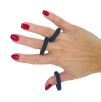 Set 3 Anelli Fallici Cockring in Silicone Effetto Ritardante Elastici per Pene