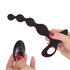 Palline Anali Vibranti Progressive Plug Anale Vibratore con Telecomando Sex Toy