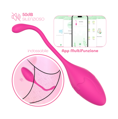 Ovetto Vibrante Multifunzione con App | Controllo Remoto