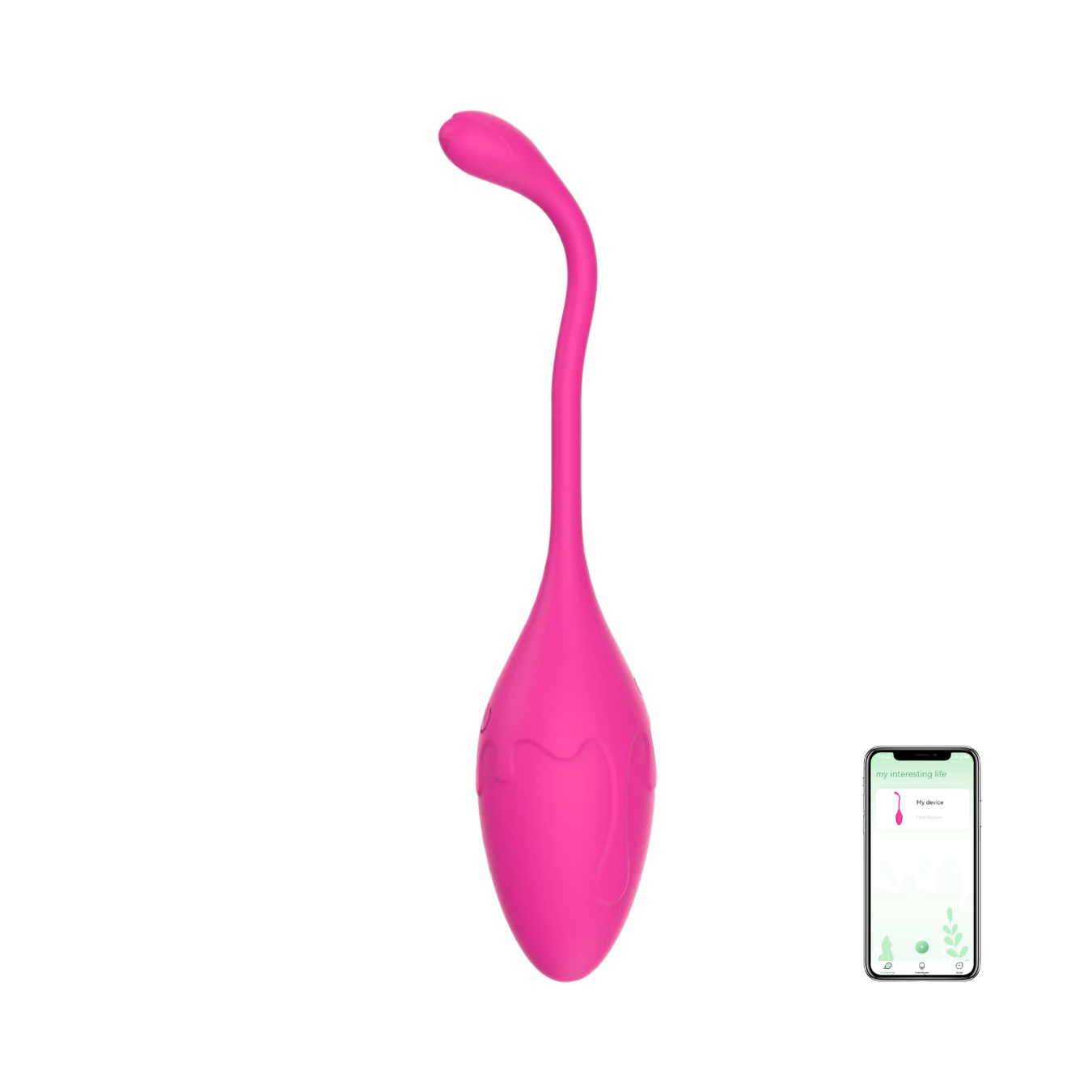 Ovetto Vibrante Donna con App Telecomando a Distanza…