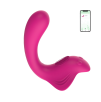 Vibratore a U clitoride e punto G con controllo tramite app in morbido silicone