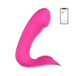 Vibratore 2in1 Punto G e Clitoride – con App in Silicone