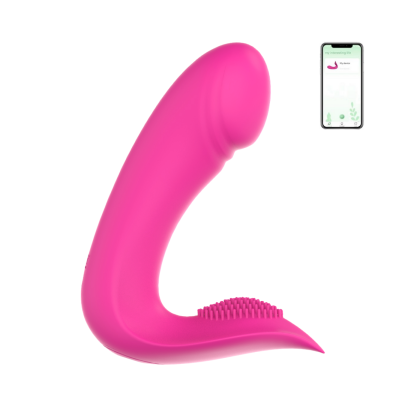 Vibratore 2in1 Punto G e Clitoride – con App in Silicone