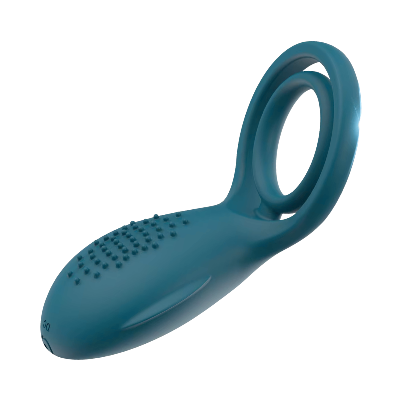 Silicone Vibrating Penis Ring with 10 Quiet Rechargeable Modes
