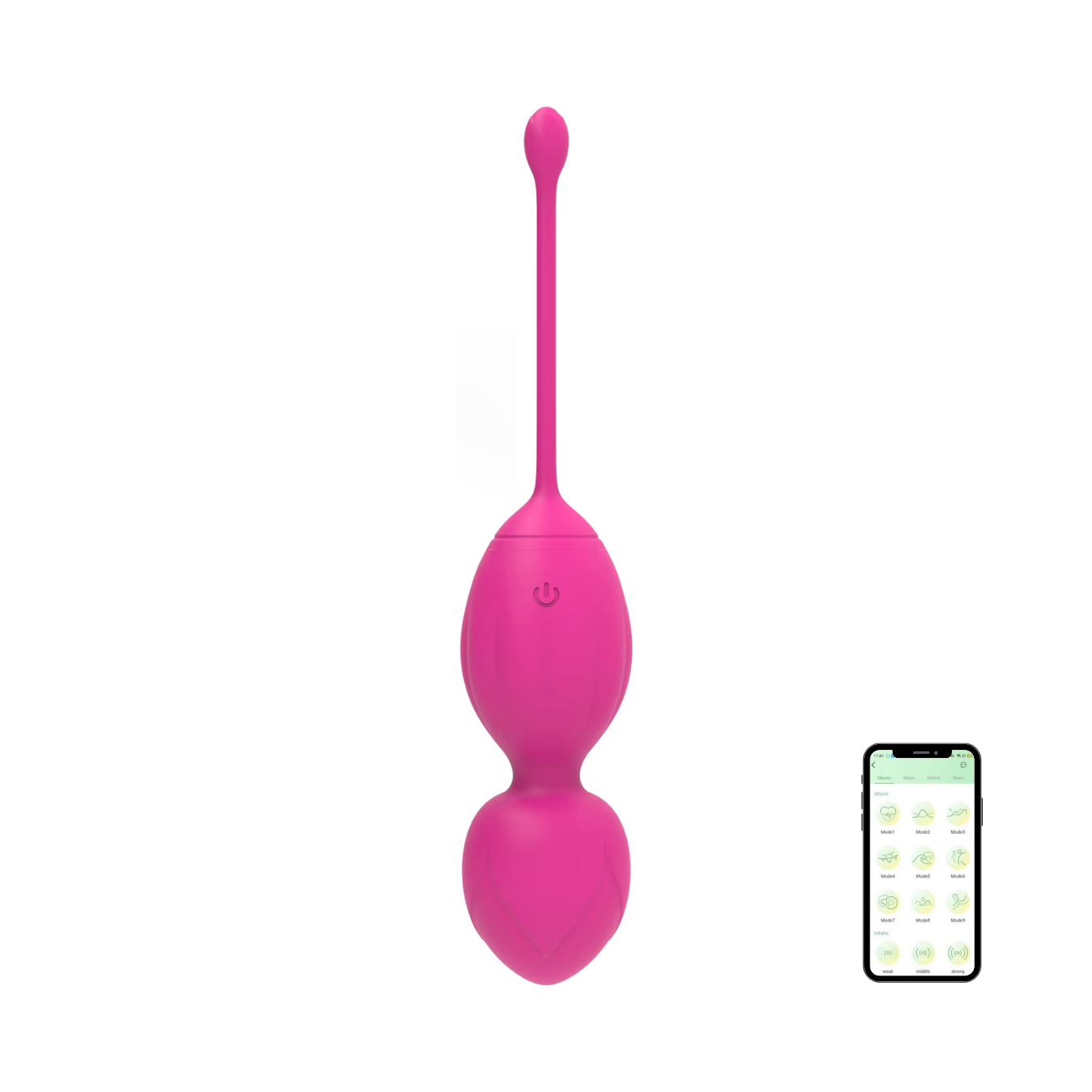 Palline Vaginali Vibranti con App | Ovetto Vibrante