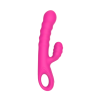 Vibratore Rabbit Doppia Stimolazione Punto G Clitoride in Silicone Ricaricabile