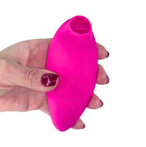 Stimolatore Clitoride 2in1 Vibra e Lecca Vibratore Multifunzione Licking Silicone