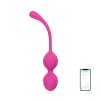 Ovetto Vibrante Stimolatore Palline Vaginali Vibranti Controllo App in Silicone