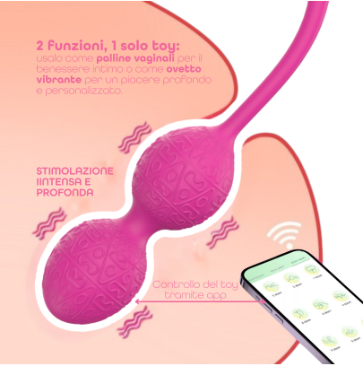 Ovetto Vibrante App – Palline Vaginali Benessere Pelvico