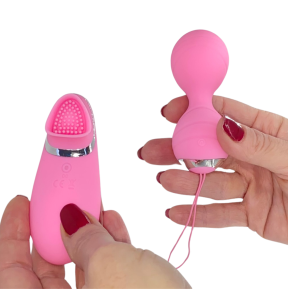 Ovetto Vibrante con Telecomando Palline Vaginali Vibranti Stimolatore Clitorideo