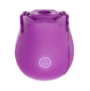 Succhia Clitoride Vibratore a Forma di Rosa Stimolatore con Suzione e Vibrazione