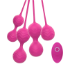 Palline Vaginali Vibranti Set in Silicone Medicale con Telecomando Kegel Pelvico
