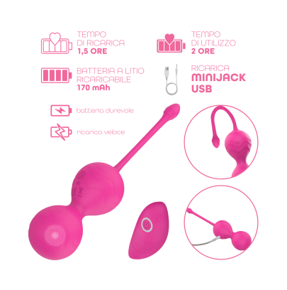 Palline Vaginali Vibranti Eunice – Kegel Trainer
