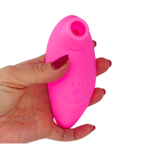 Succhia Clitoride Vibra 2in1 con Vibratore in Silicone sex toy multifunzione
