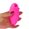Succhia Clitoride Vibra 2in1 con Vibratore in Silicone sex toy multifunzione