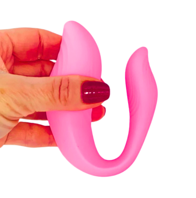 Vibratore Multifunzione Indossabile in Silicone Doppia Stimolazione con App USB