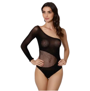 Body Sexy Coniglietta Nero | Body Sensuale per Travestimenti