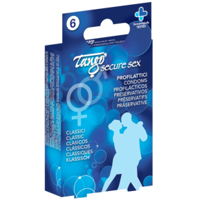 Preservativi Naturali Lubrificati – 6 pz Tango-Secure Sex