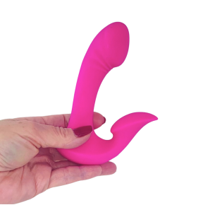 Vibratore Doppia Stimolazione Punto G e Clitoride 10 Modalità Controllo con App