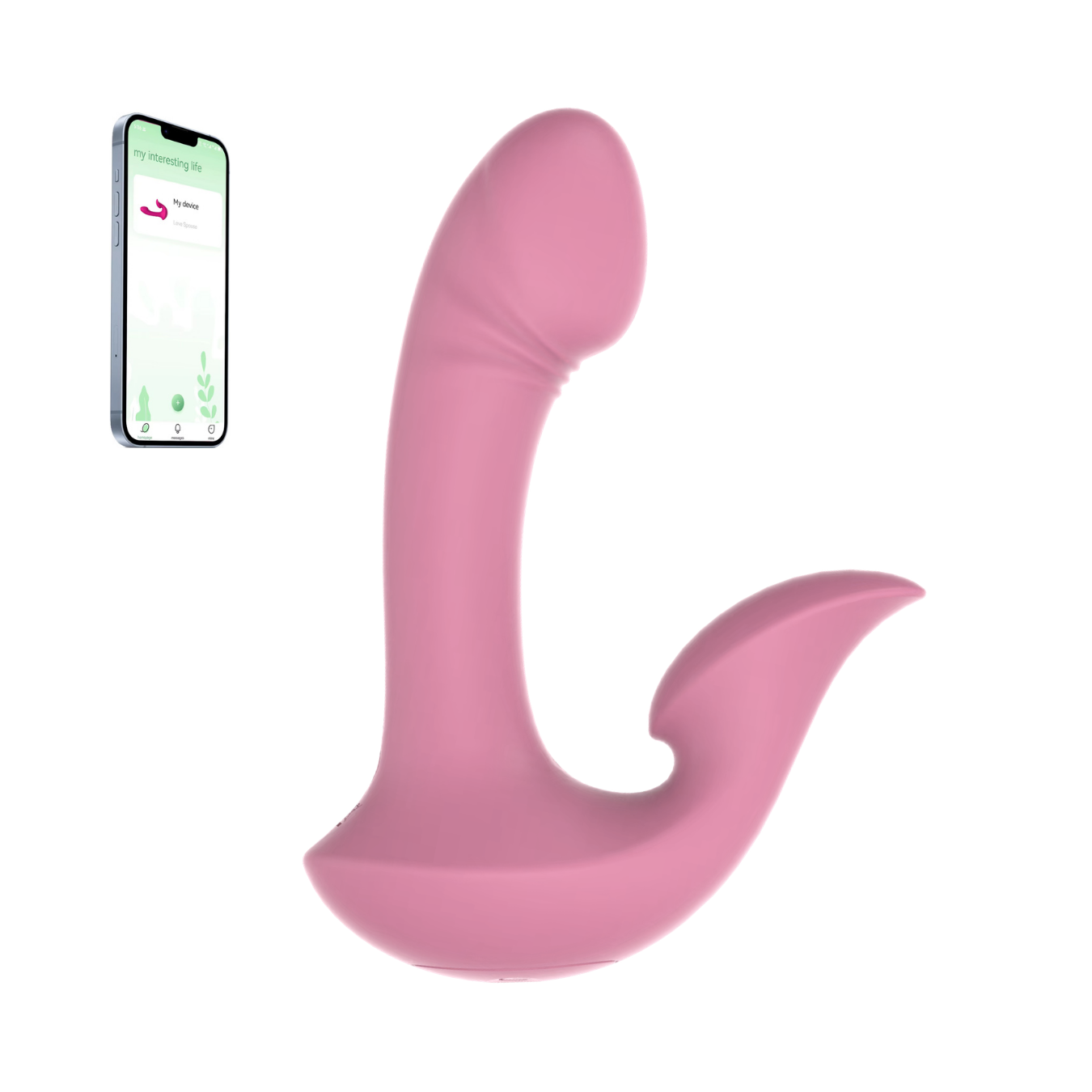 Vibratore Doppia Stimolazione con App Clitoride e Punto…