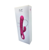 Vibratore Rabbit Doppia Stimolazione Punto G Clitoride in Silicone Ricaricabile