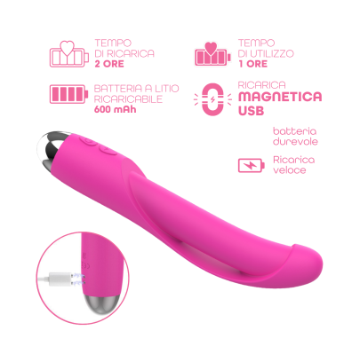 Vibratore Punto G Doppio Motore 🔥 10 Vibrazioni Potenti