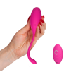 Ovetto Vibrante con Telecomando Vibratore Clitoride a 10 Modalità in Silicone