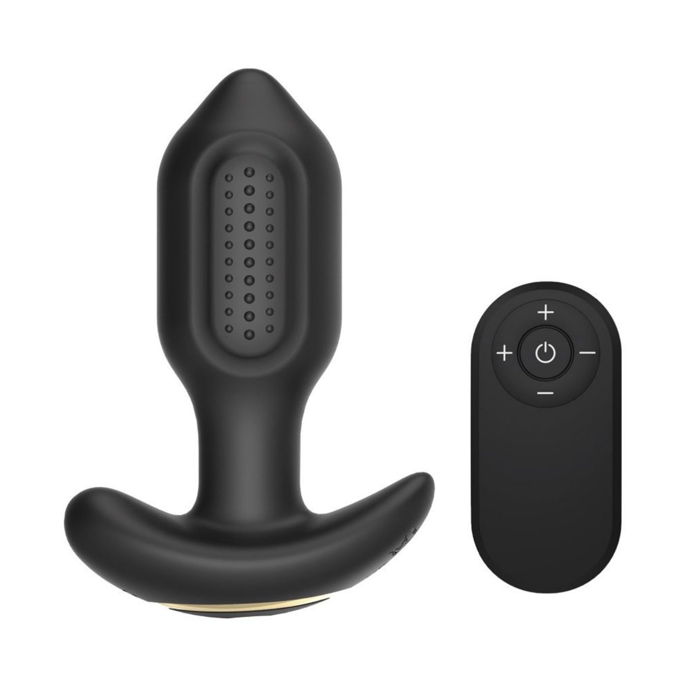 Massaggiatore Prostatico Vibrante 360° con Telecomando Plug Anale