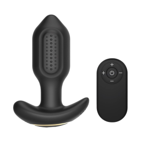 Massaggiatore Prostatico Vibrante 360° con Telecomando Plug Anale