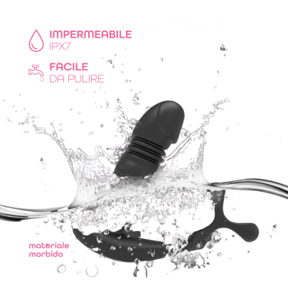 Massaggiatore Prostata Thrusting con Telecomando