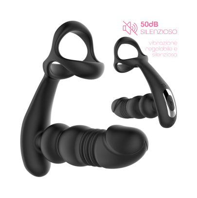 Massaggiatore Prostata Thrusting con Telecomando