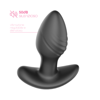 Butt Plug Vibrante Rotante 360° con Telecomando | Silicone IPX6