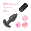 Butt Plug Anale Vibratore Dilatatore Sex Toys Anal Ruota e Vibra con Telecomando