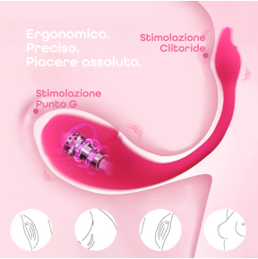 Ovetto Vibrante Donna Con Telecomando A Distanza App Sex Toys Giochi Per Coppie†