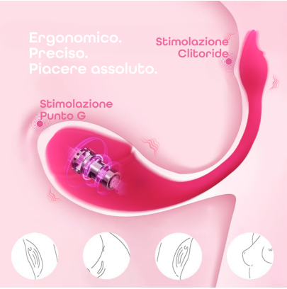 Ovetto Vibrante APP Indossabile | Vibratore Telecomando Coppia